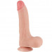 Lovetoy | Фалоімітатор - Sliding-Skin Dual Layer Dong 8.5