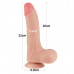 Lovetoy | Фалоімітатор - Sliding-Skin Dual Layer Dong 8.5