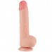 Lovetoy | Фалоімітатор - Sliding-Skin Dual Layer Dong 9.5
