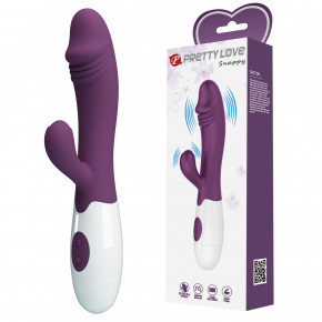 Baile | Вібратор - Pretty Love Snappy Vibrator Dark Purple. Ціна: 638 грн
