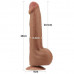 Lovetoy | Фалоімітатор - Sliding-Skin Dual Layer Dong 11.5