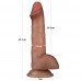 Lovetoy | Фалоімітатор - Sliding Skin Pro Dual Layer Silicone Dong 7.5''. Ціна 1593 грн. Фото: 1