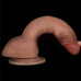 Lovetoy | Фалоімітатор - Sliding Skin Pro Dual Layer Silicone Dong 7.5''. Ціна 1593 грн. Фото: 6