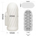 Lovetoy | Мастурбатор - Knights Ring Vibrating Dual Purpose Sleeve-Spiral. Ціна 1028 грн. Фото: 2