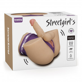 Lovetoy | Мастурбатор - Streetgirl's Dual Motor Sensation Pulse With Dildo. Цена: 6 588 грн