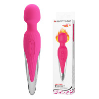 Baile | Вібромасажер - Pretty Love Antony Heat Massager Pink. Цена 2 040 грн