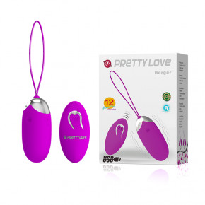 Baile | Віброяйце - Pretty Love Berger Vibrating Egg Purple. Цена: 1 742 грн