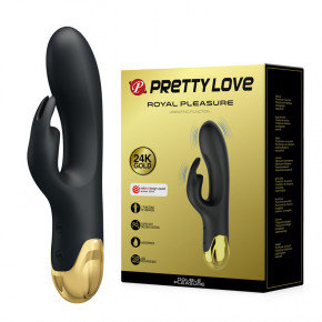Baile | Вібратор - Pretty Love Royal Pleasure Double Pleasure Black. Ціна: 5038 грн