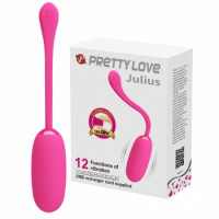 Віброяйце - Pretty Love Julius Vibrating Egg Pink Віброяйце - Pretty Love Julius Vibrating Egg Pink