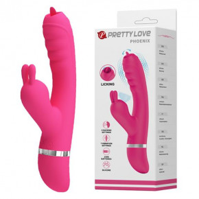 Baile | Вібратор - Pretty Love Phoenix Vibrator Pink. Цена: 1 300 грн