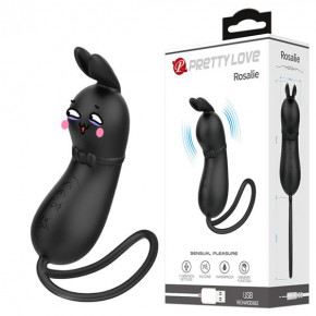 Baile | Вібростимулятор - Pretty Love Rosalie Vibro Stimulator Black. Цена: 1 106 грн