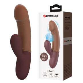Baile | Вібратор - Pretty Love Kane Vibrator Brown. Ціна: 2303 грн