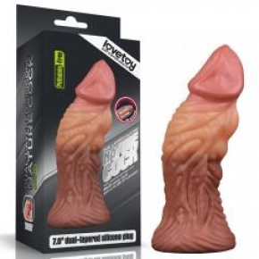 Lovetoy | Фалоімітатор - Dual-Layered Silicone Plug 7