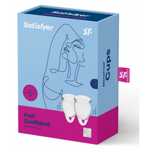 Менструальні чаші - Feel Confident Menstrual Cup (transparent)