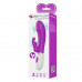 Baile | Вібратор - Pretty Love Naughty Bunny Vibrator Purple. Ціна 742 грн. Фото: 1