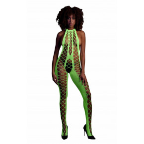 SHOTS | Бодістокінг - Ouch! Bodystocking With Halterneck Green, XS/XL. Цена: 870 грн