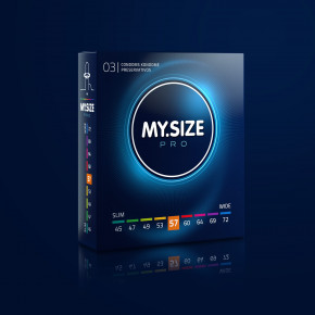 My.Size | Презервативи - My.Size Pro 57, 3 шт.. Ціна: 223 грн