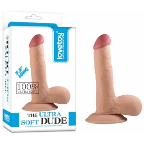 Lovetoy | Фалоімітатор - The Ultra Soft Dude 7.5