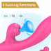 Erospace | Вібратор - Erospace Sweet Play Sucking Vibrator With Anal Beads A3. Цена 2 124 грн. Фото: 2