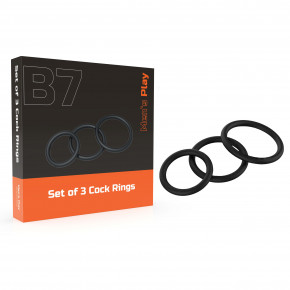 Erospace | Ерекційні кільця - Erospace Men’s Play Set Of 3 Cock Rings B7. Цена: 250 грн