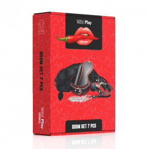 Erospace | Набір БДСМ - Erospace Wild Play BDSM Set 7 pcs C8. Цена: 2 155 грн