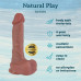 Erospace | Фалоімітатор - Erospace Natural Play Silicone Dildo D2, 20.6 см. Цена 1 001 грн. Фото: 1