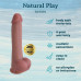 Erospace | Фалоімітатор - Erospace Natural Play Silicone Dildo D3, 24 см. Цена 1 093 грн. Фото: 1