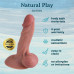 Erospace | Фалоімітатор - Erospace Natural Play Silicone Dildo D4, 21 см. Цена 1 110 грн. Фото: 1