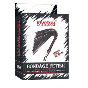 Lovetoy | Батіг - Bondage Fetish Beginners Flogger. Цена: 605 грн