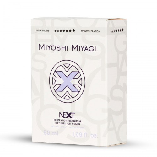 BOYS of TOYS | Жіночі парфуми з феромонами - Miyoshi Miyagi Next, 50 мл. Ціна 2534 грн. Фото: 6
