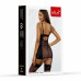 SoftLine | Комплект плаття і трусики - Set dress and thongs 110836, black. Ціна 2142 грн. Фото: 2 SoftLine | Комплект плаття і трусики - Set dress and thongs 110836, black. Ціна 2142 грн. Фото: 2