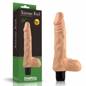 Реалістичний вібратор - Xtreme Feel Vibrator Flesh 8