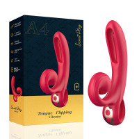 Erospace | Вібратор - Erospace Sweet Play Tongue Flipping Vibrator A4. Ціна 1553 грн