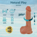 Erospace | Вібратор - Erospace Natural Play Thrusting Dildo with Swing Motion and Heating D6, 22 см. Цена 1 758 грн. Фото: 1