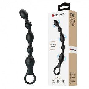 Baile | Анальний стимулятор - Pretty Love Van Anal Beads Black. Цена: 2 339 грн