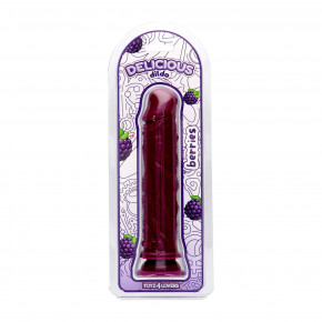 MSX Distribution | Фалоімітатор з ароматом ожини - Toyz4lovers Delicious Dildo Berries, 20 см. Цена: 758 грн