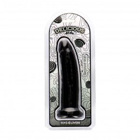 MSX Distribution | Фалоімітатор з ароматом лакриці - Toyz4lovers Delicious Dildo Liquorice, 19,5 см. Ціна: 994 грн