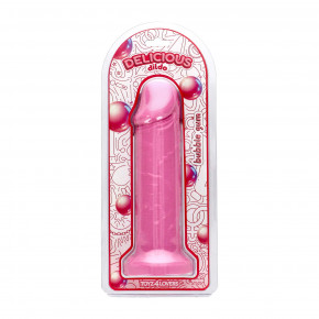 MSX Distribution | Фалоімітатор з ароматом жуйки- Toyz4lovers Delicious Dildo Bubble Gum, 25 см. Ціна: 1601 грн