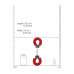 SHOTS | Наручники - Ouch! Beginner's Handcuffs Furry Red. Ціна 516 грн. Фото: 2 SHOTS | Наручники - Ouch! Beginner's Handcuffs Furry Red. Ціна 516 грн. Фото: 2