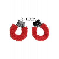 SHOTS | Наручники - Ouch! Beginner's Handcuffs Furry Red. Цена 516 грн
