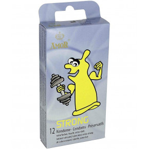 Amor | Презервативи - Amor Strong, 12 шт. (11.2026). Ціна: 210 грн