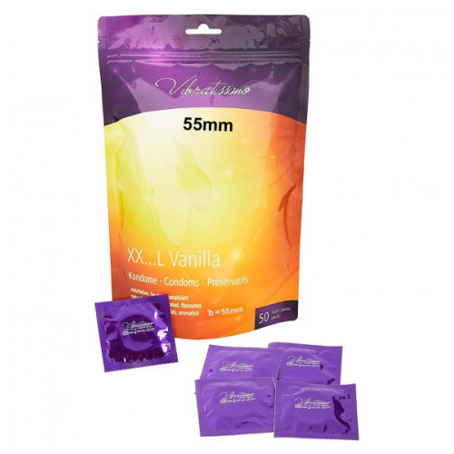 Amor | Презервативи - Vibratissimo XX ... L Vanilla, 55 мм, 50 шт. (09.2026). Цена 907 грн Amor | Презервативи - Vibratissimo XX ... L Vanilla, 55 мм, 50 шт. (09.2026). Цена 907 грн