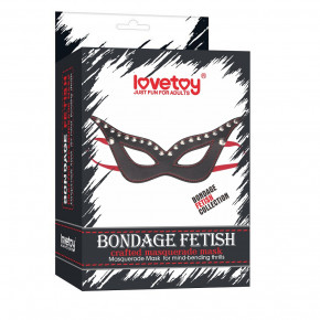 Lovetoy | Маска - Bondage Fetish Crafted Masquerade Mask. Цена: 351 грн