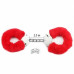 Lovetoy | Наручники - Fetish Pleasure Fluffy Hand Cuffs Red. Цена 775 грн. Фото: 4