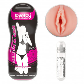 Lovetoy | Мастурбатор - Sex In A Can Vagina Lotus Tunnel. Цена: 820 грн