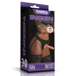 Lovetoy | Страпон - Ingen Easy Strap-On Set 7.5