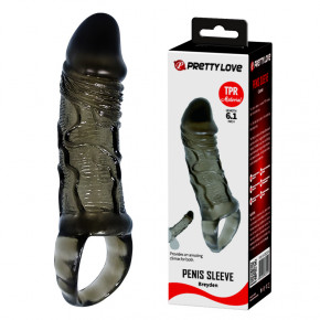 Baile | Насадка на член - Pretty Love Brayden Penis Sleeve Black. Цена: 200 грн