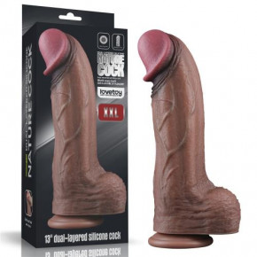Lovetoy | Фалоімітатор - Dual-Layered Silicone Cock 13