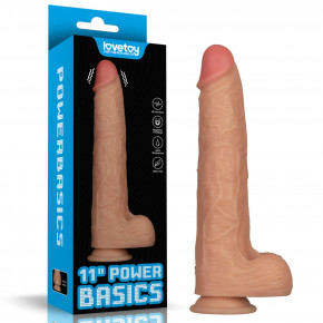 Lovetoy | Реалістичний вібратор - Vibrating Power Basics Cock 11