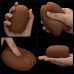 Lovetoy | Мастурбатор - Slider Double-Ended Masturbator Vagina and Anus Brown. Цена 708 грн. Фото: 9